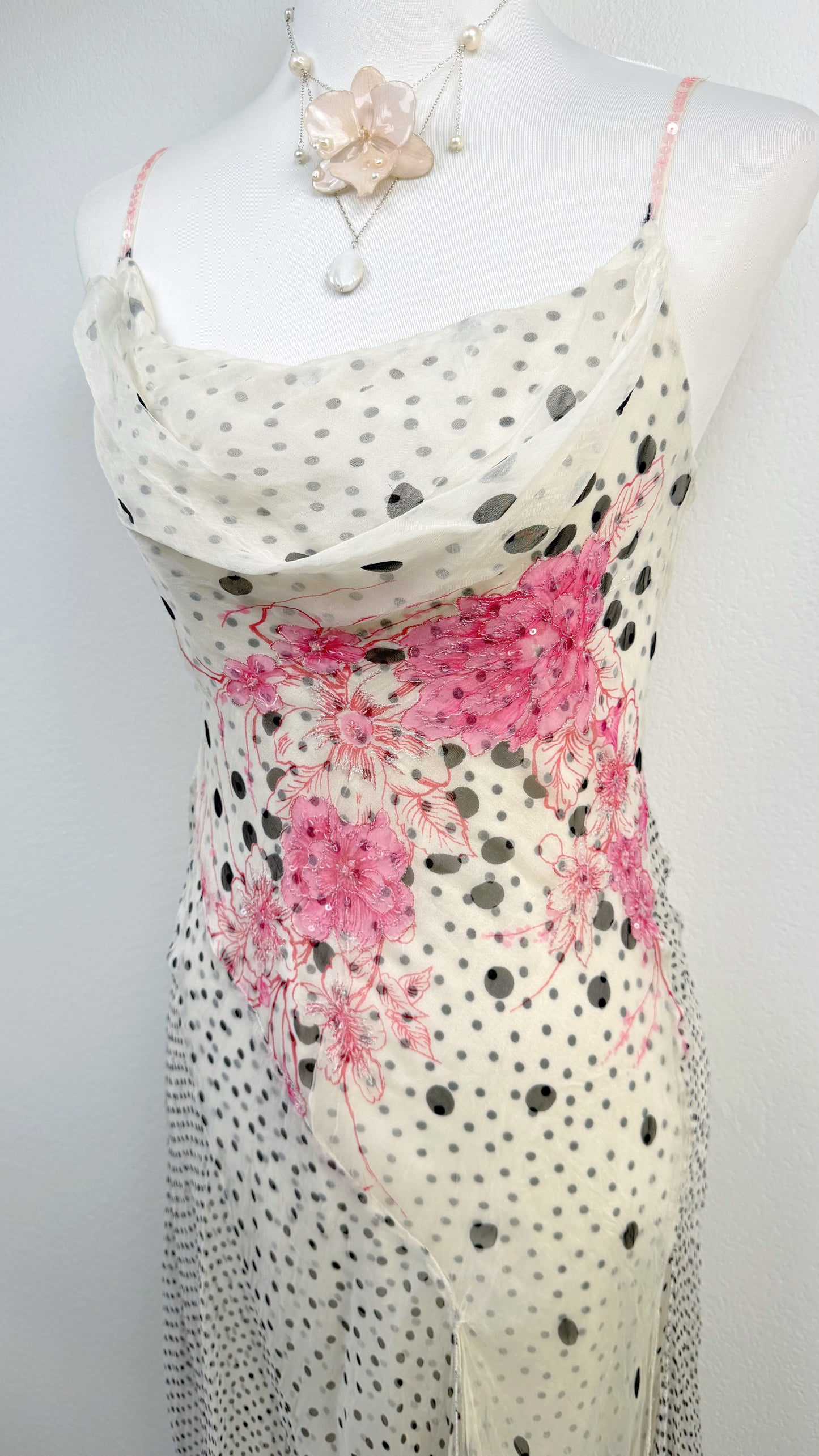 Derhy Polka Bloom Dress