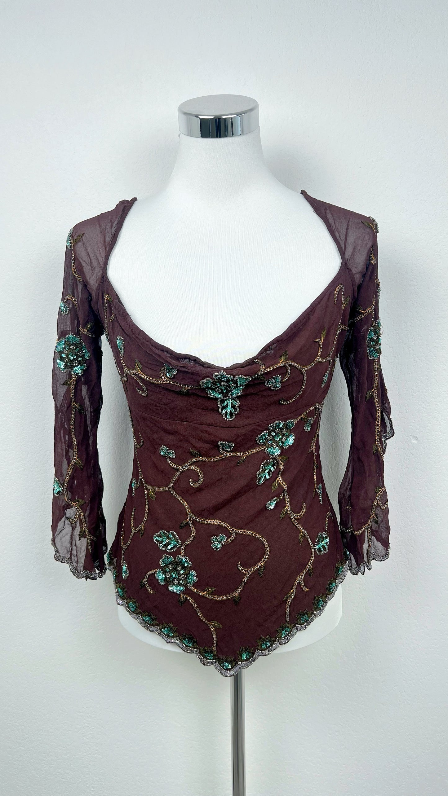 Aftershock Enchanted Ivy Blouse