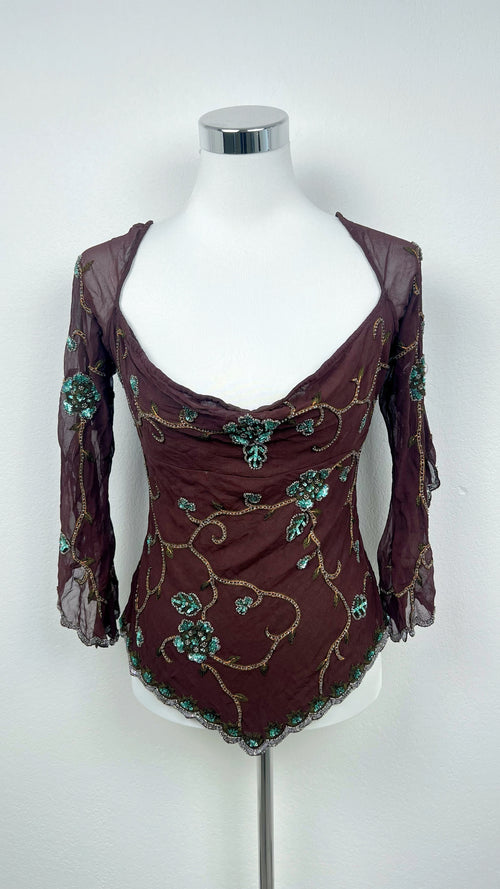 Aftershock Enchanted Ivy Blouse