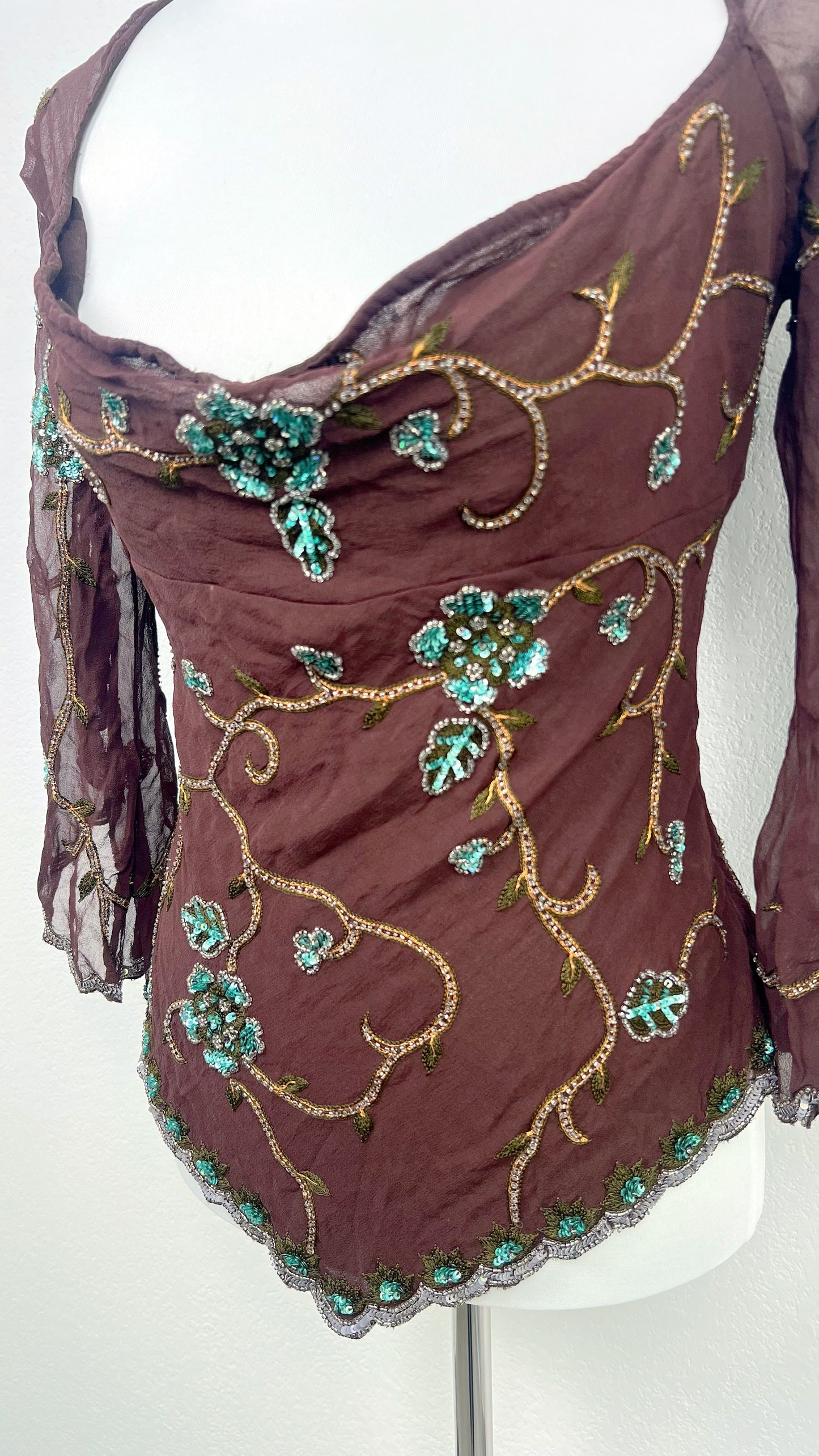 Aftershock Enchanted Ivy Blouse