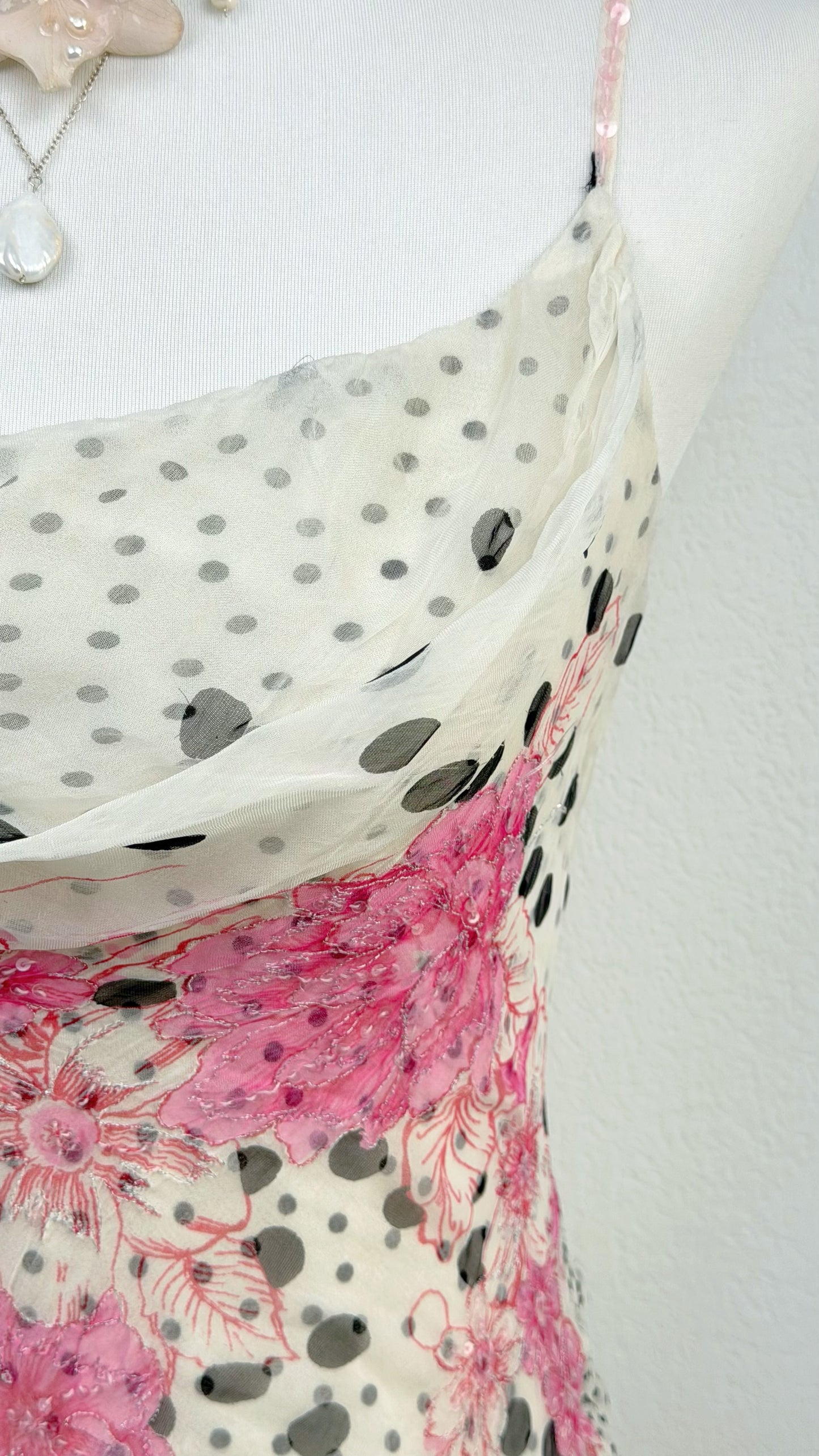 Derhy Polka Bloom Dress