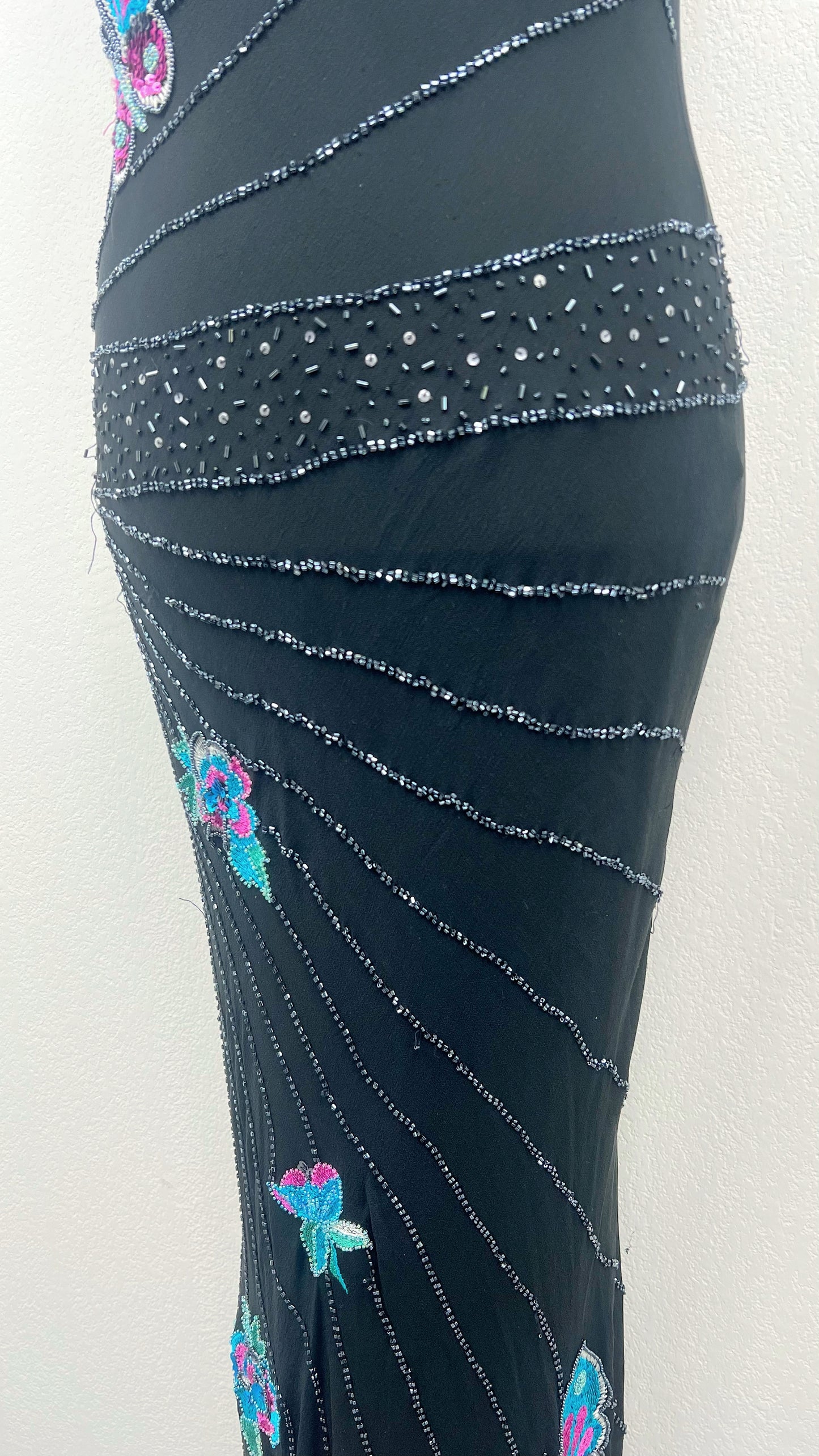 Midnight Butterfly Dress