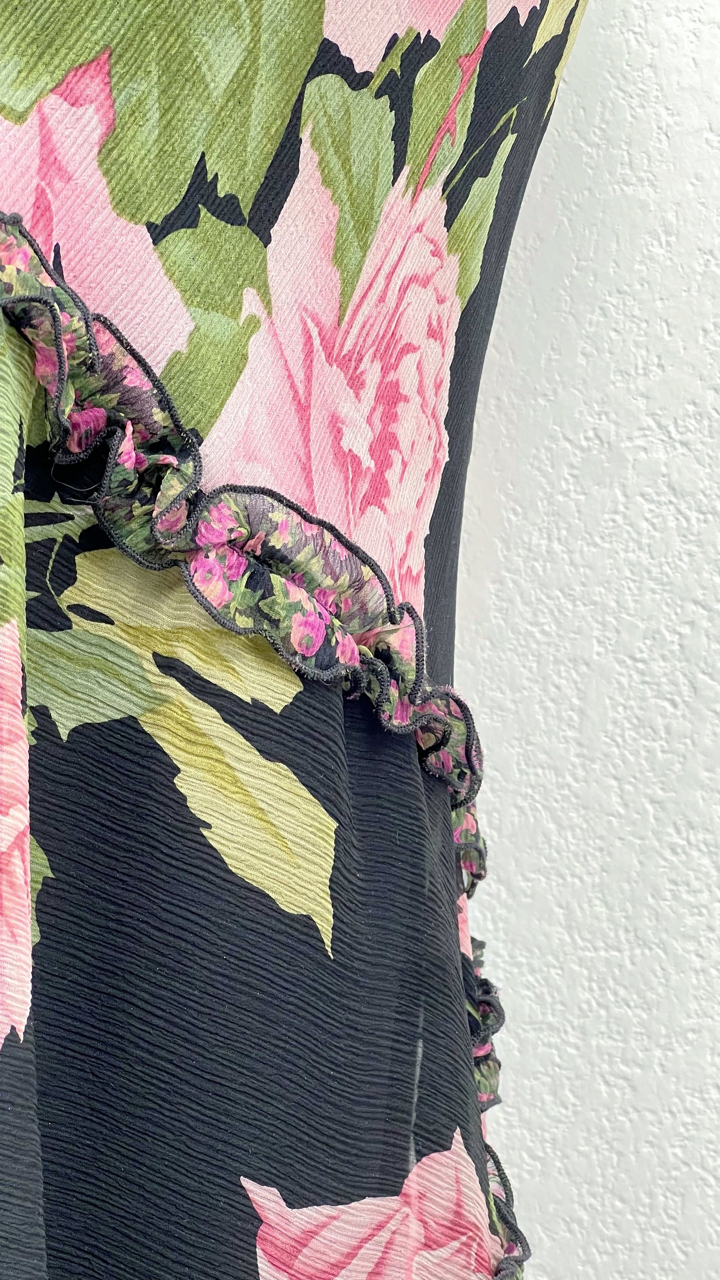 "Rory" Silk Rose Dress