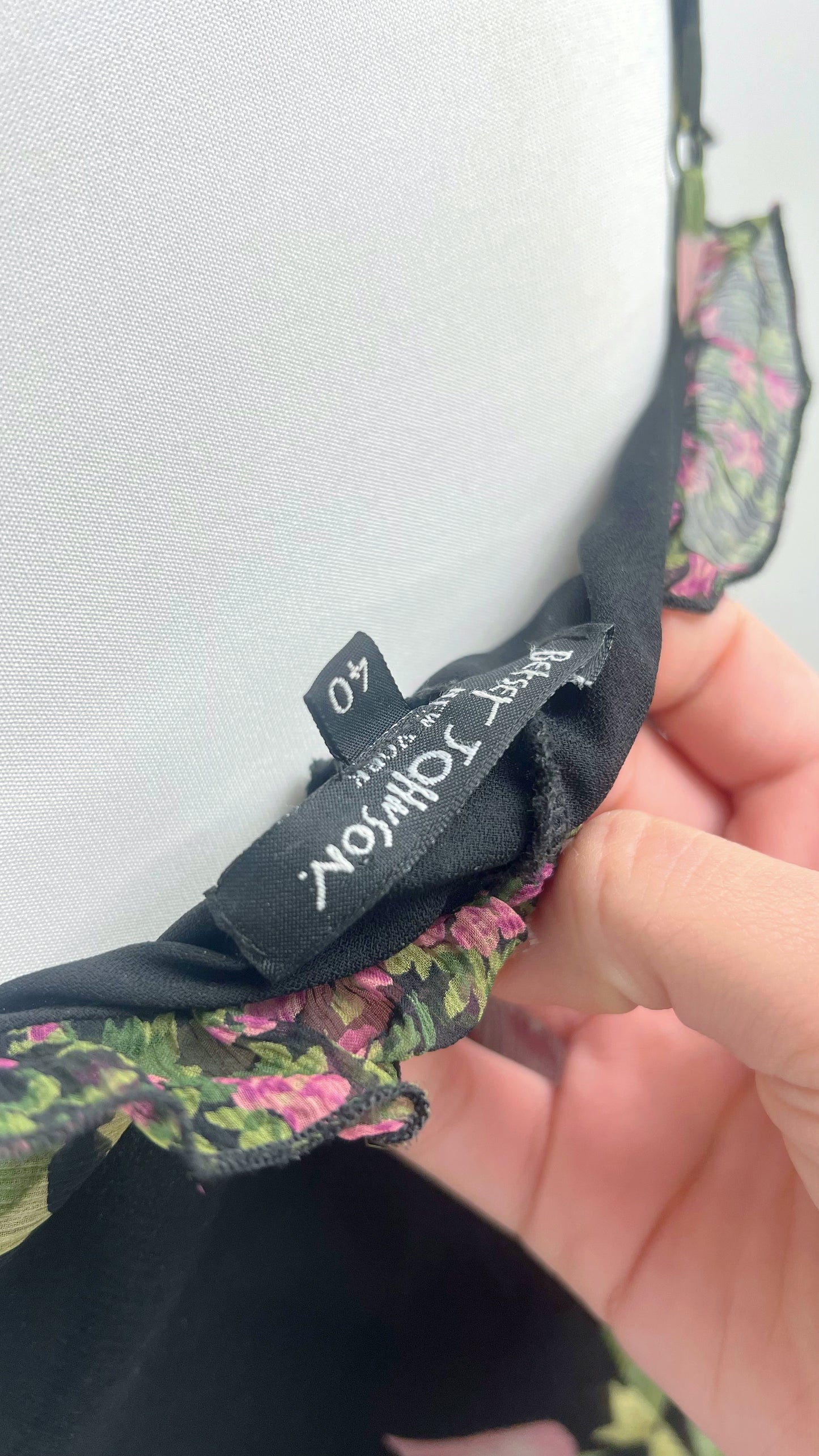 "Rory" Silk Rose Dress