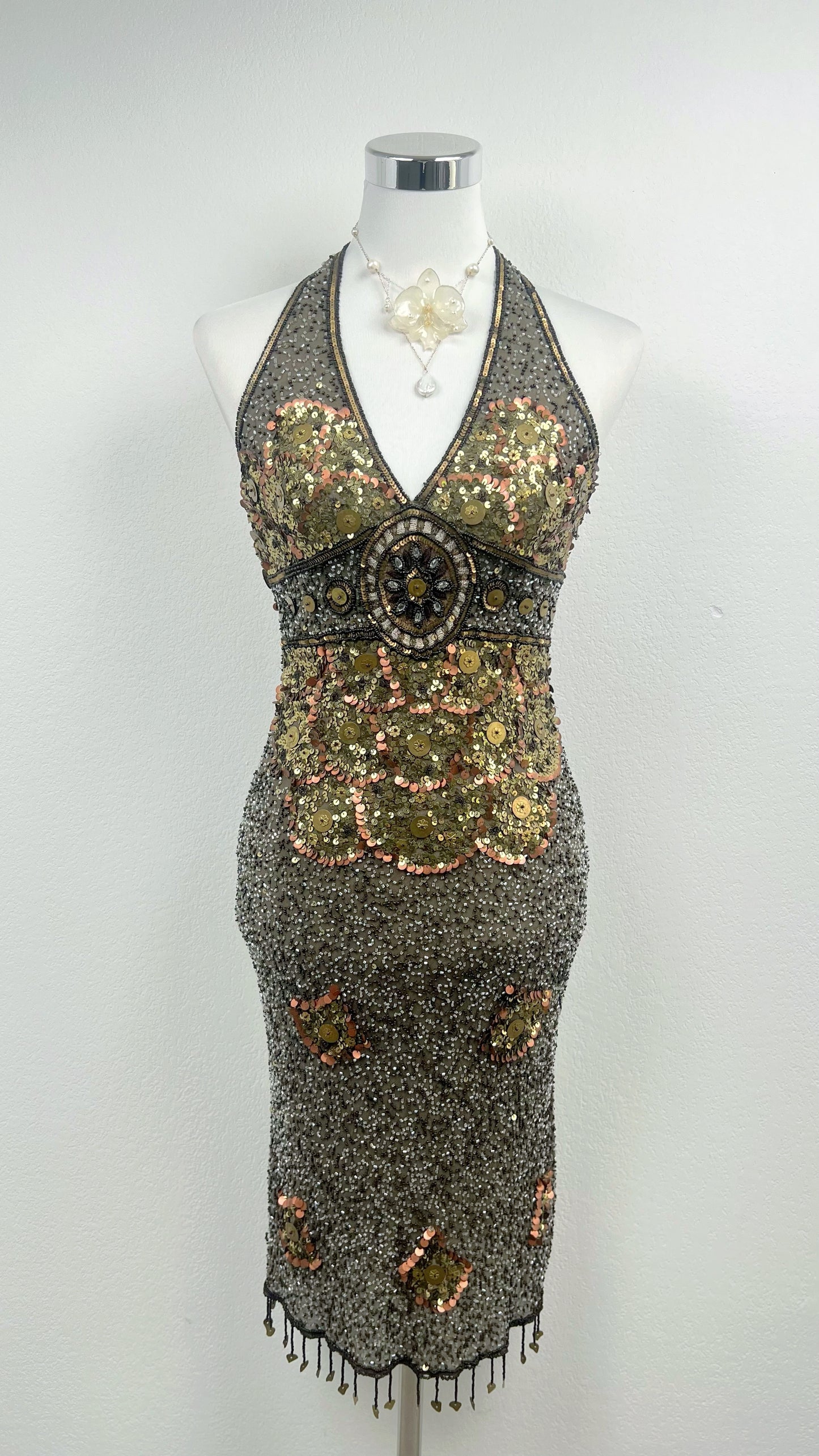 Golden Oracle Aftershock Dress