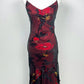 Crimson Enchantress Dress
