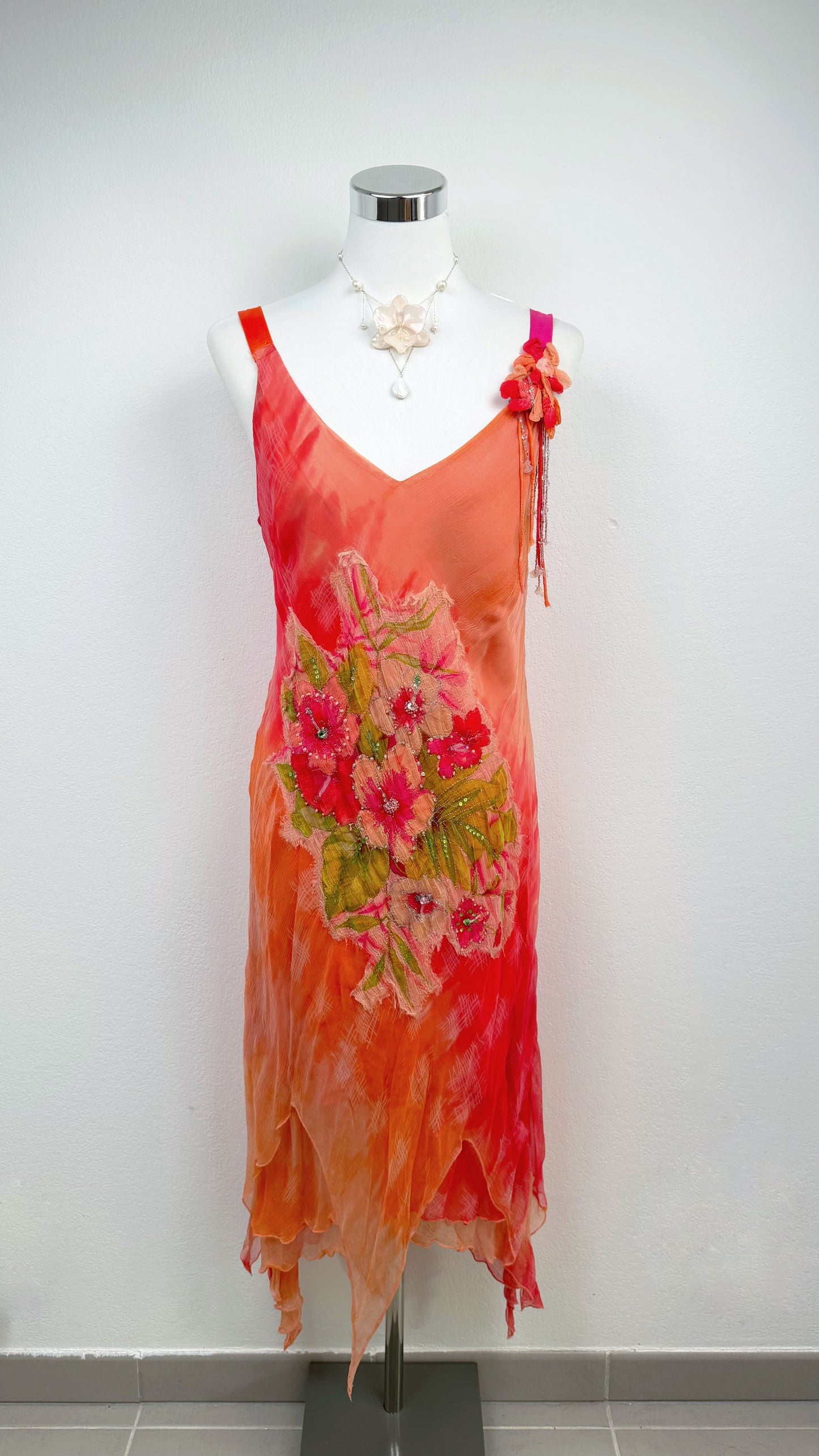 RARE Fire Lily Dress