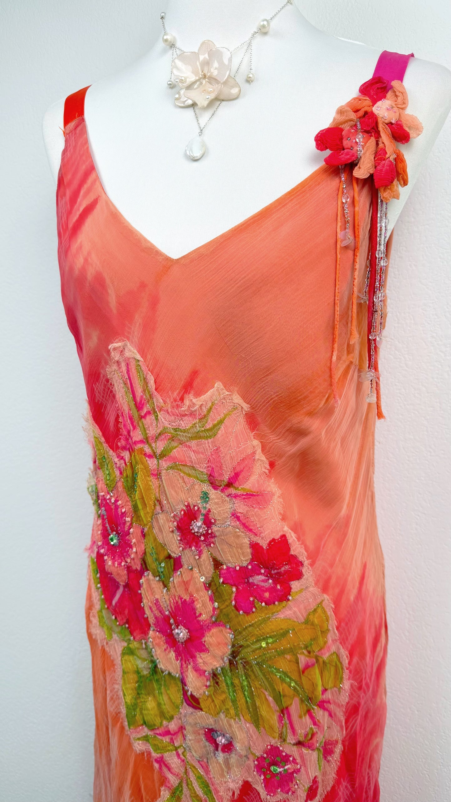 RARE Fire Lily Dress