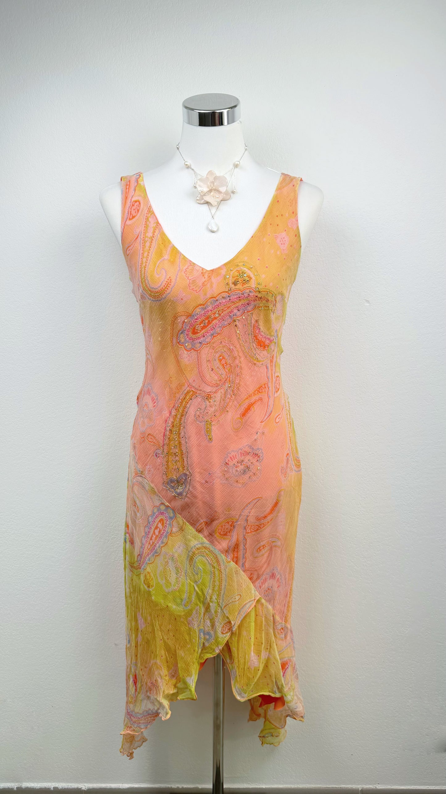 Derhy Apricot Mirage Dress