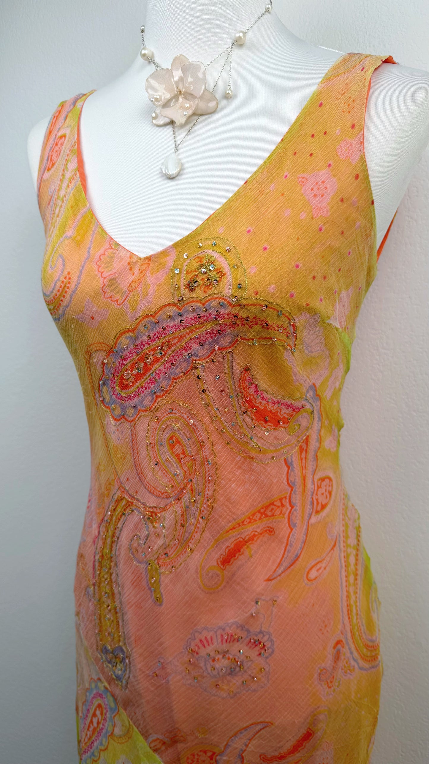 Derhy Apricot Mirage Dress
