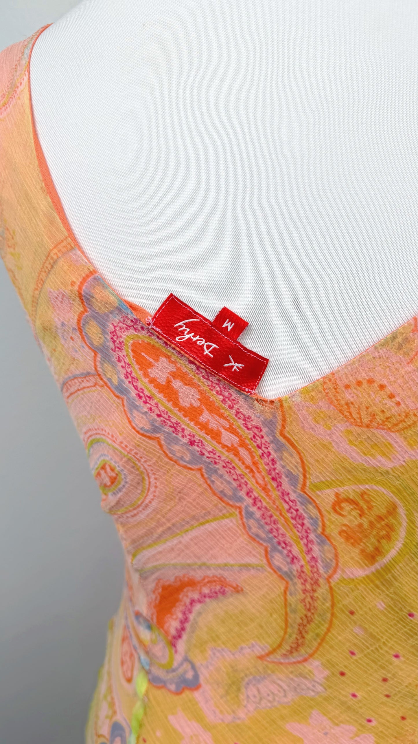 Derhy Apricot Mirage Dress
