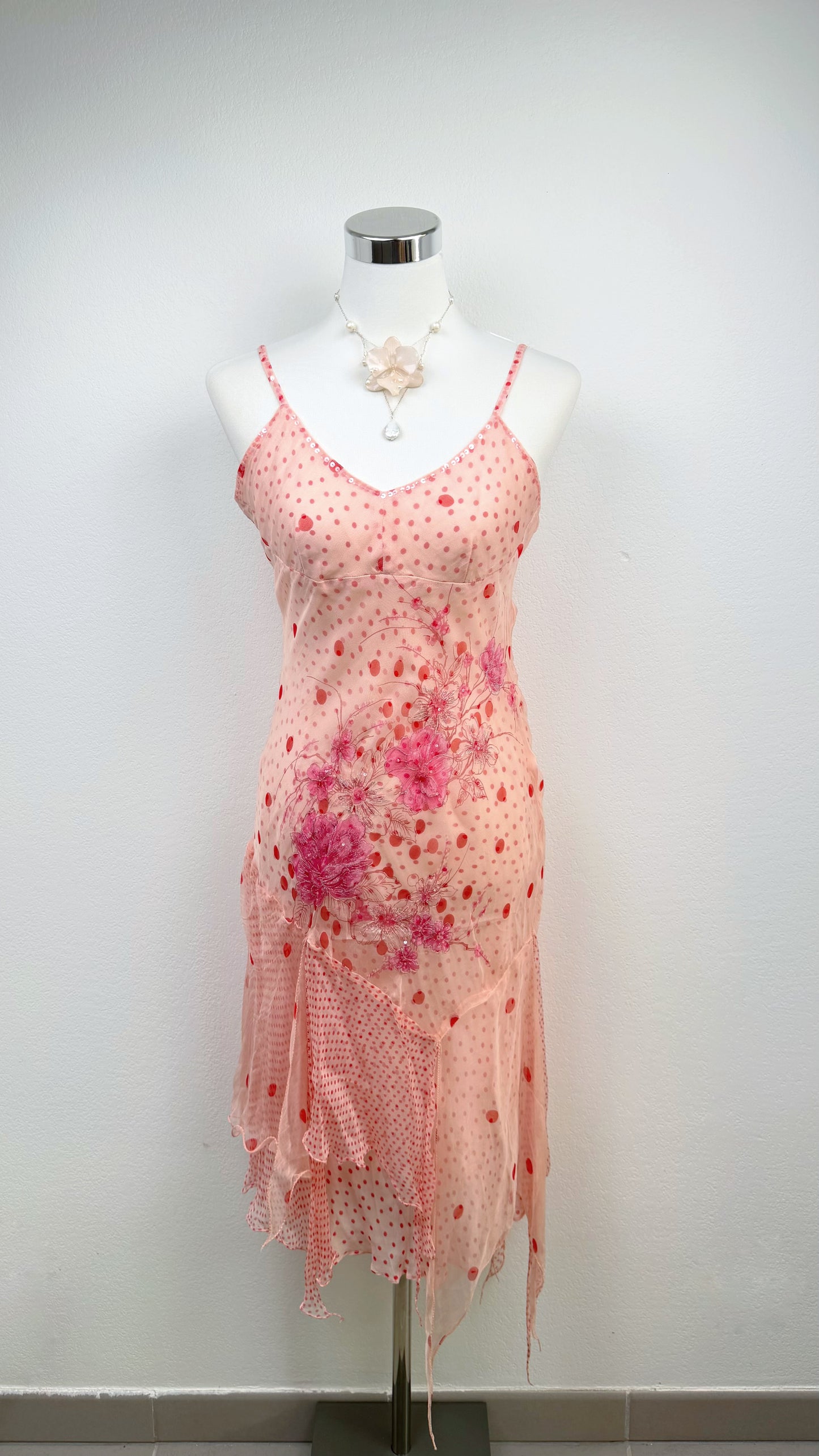 Derhy Pink Stardust Dress