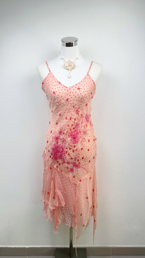 Derhy Pink Stardust Dress