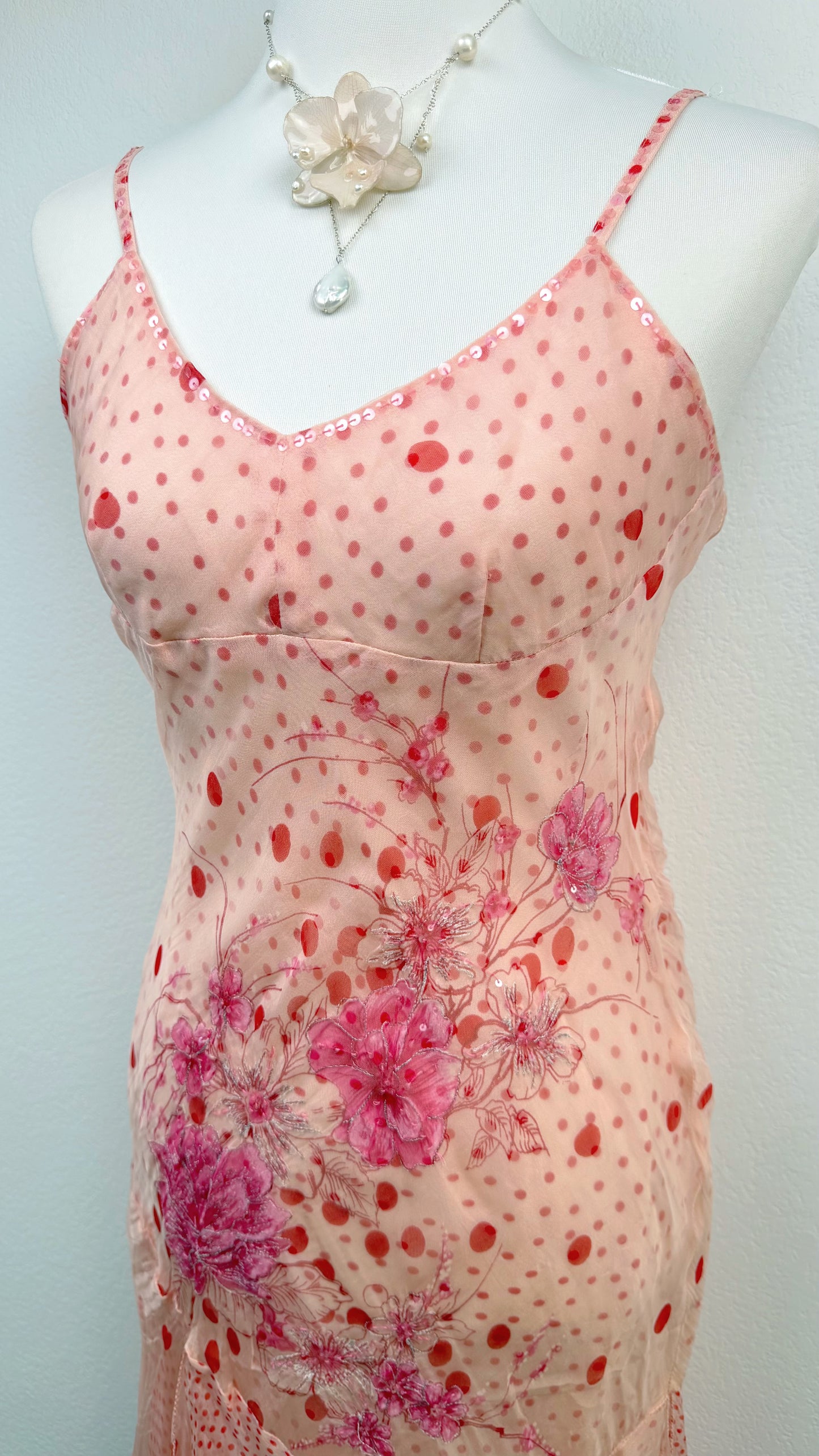 Derhy Pink Stardust Dress