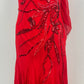 Scarlet Monarch Dress