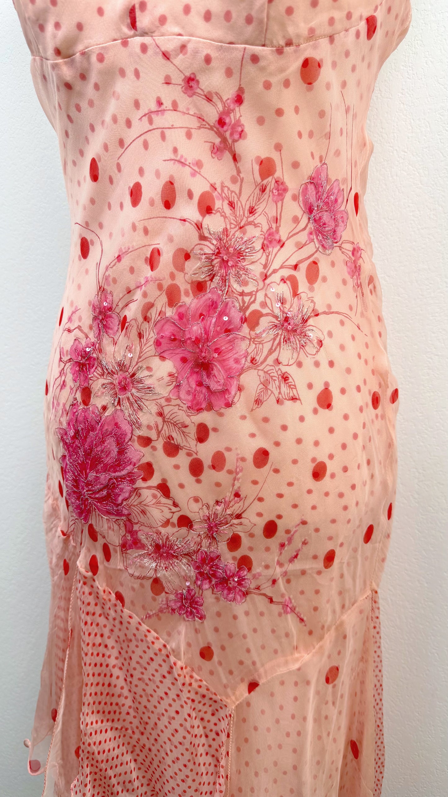 Derhy Pink Stardust Dress