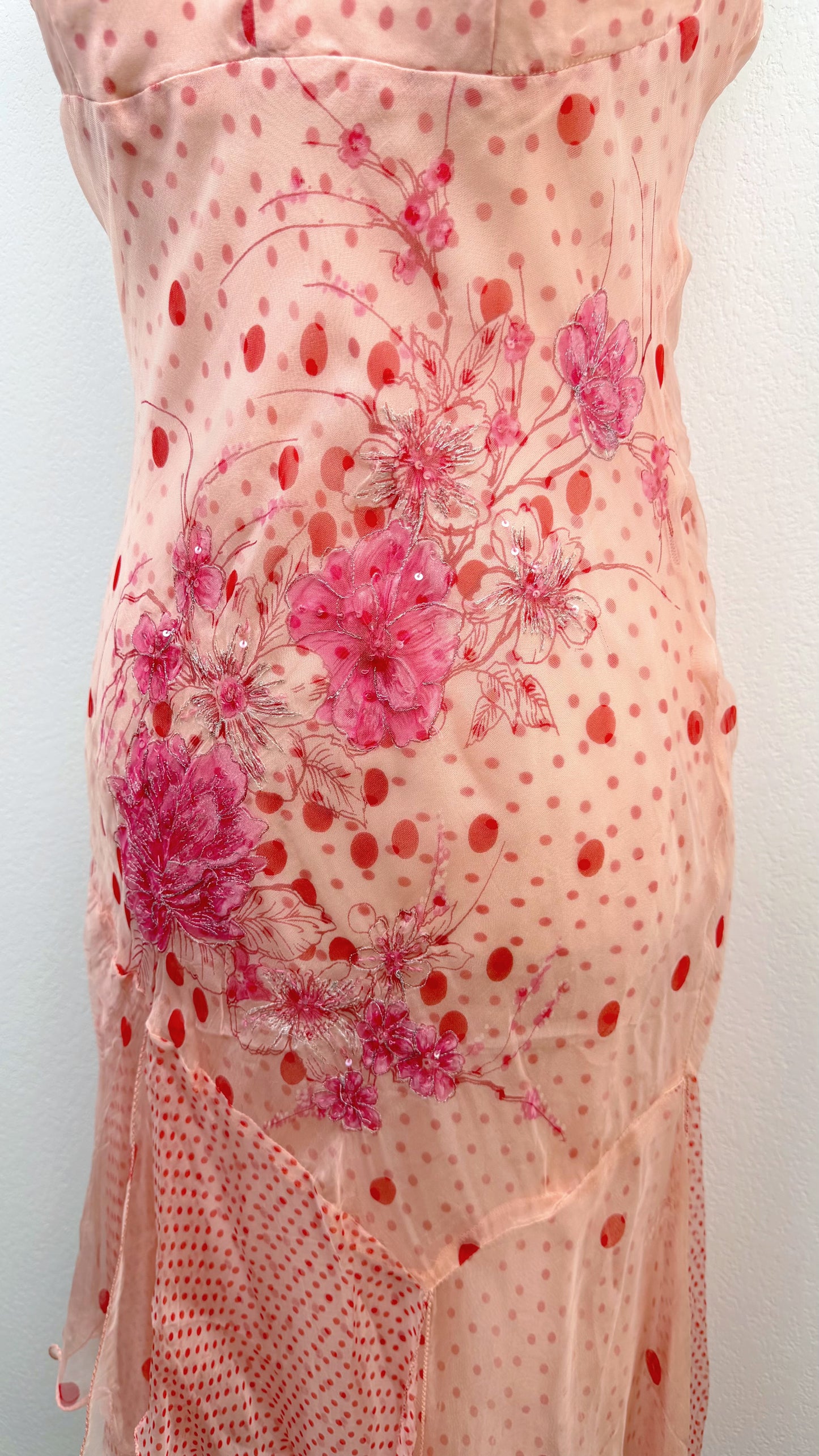 Derhy Pink Stardust Dress
