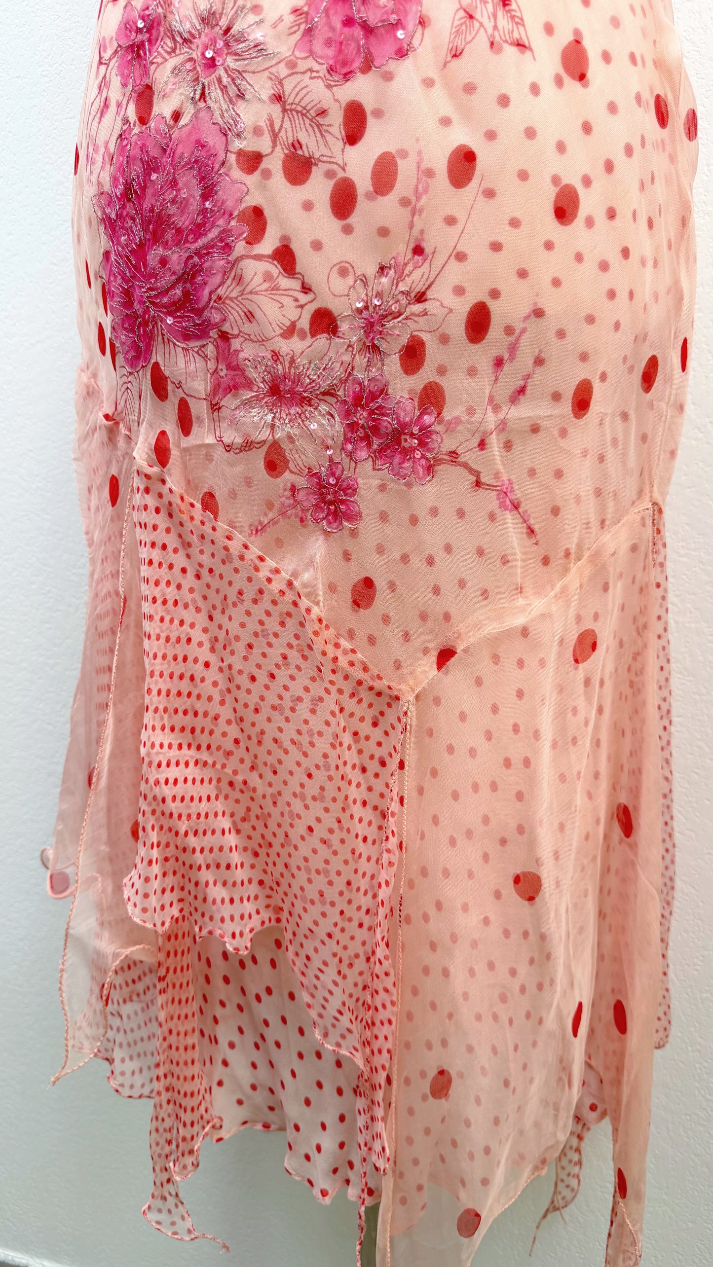 Derhy Pink Stardust Dress