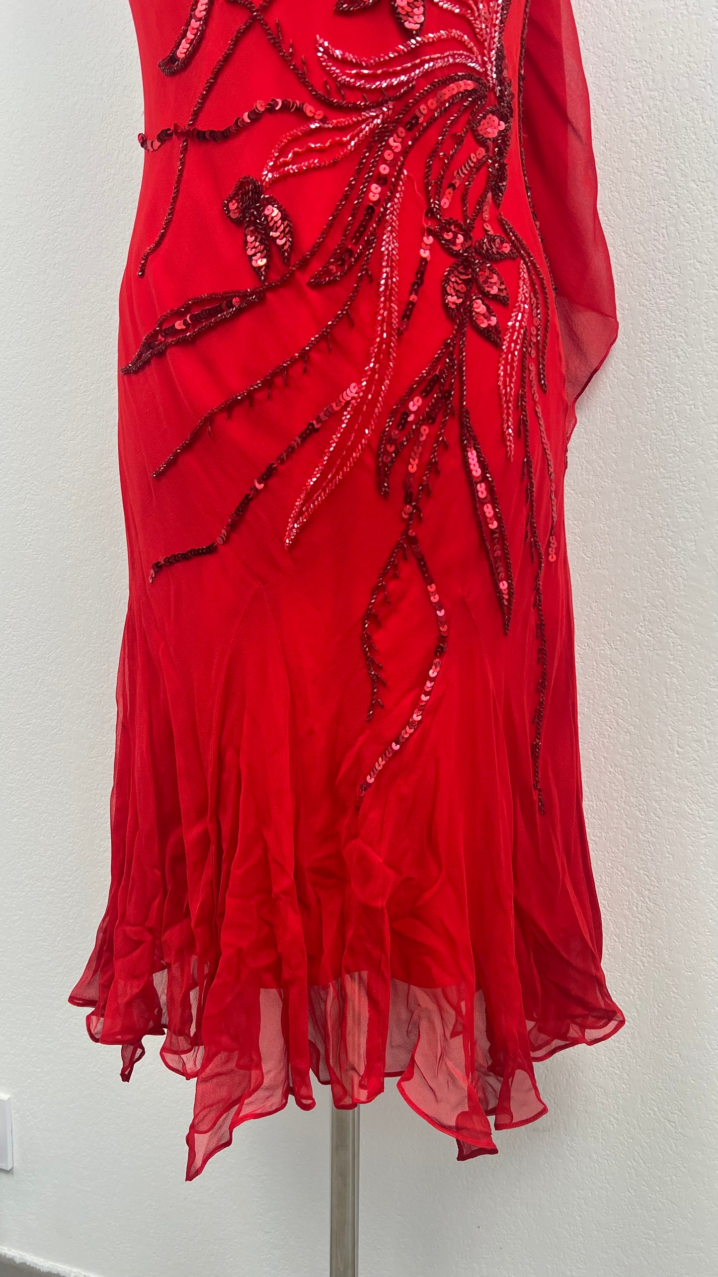 Scarlet Monarch Dress