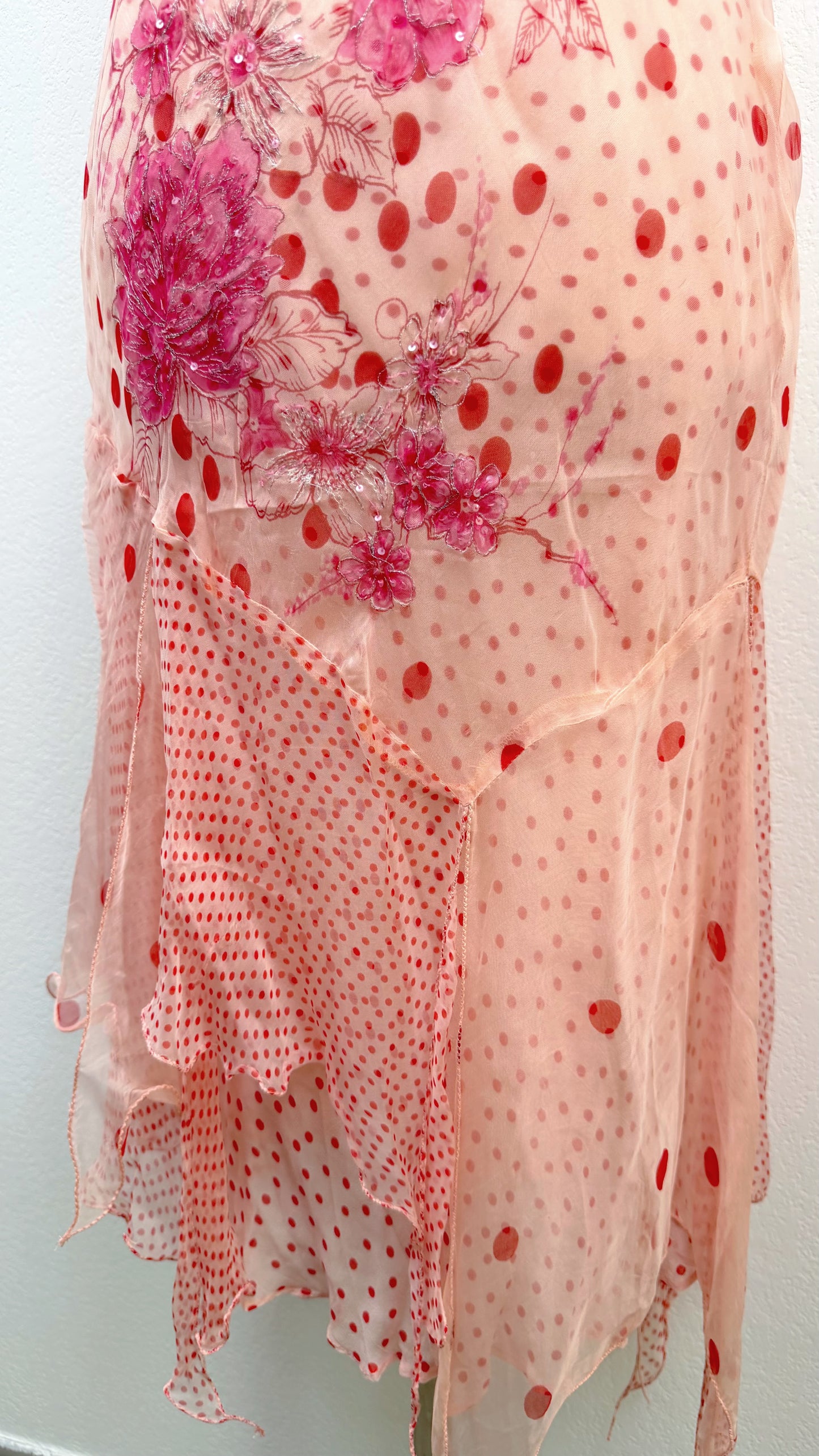 Derhy Pink Stardust Dress