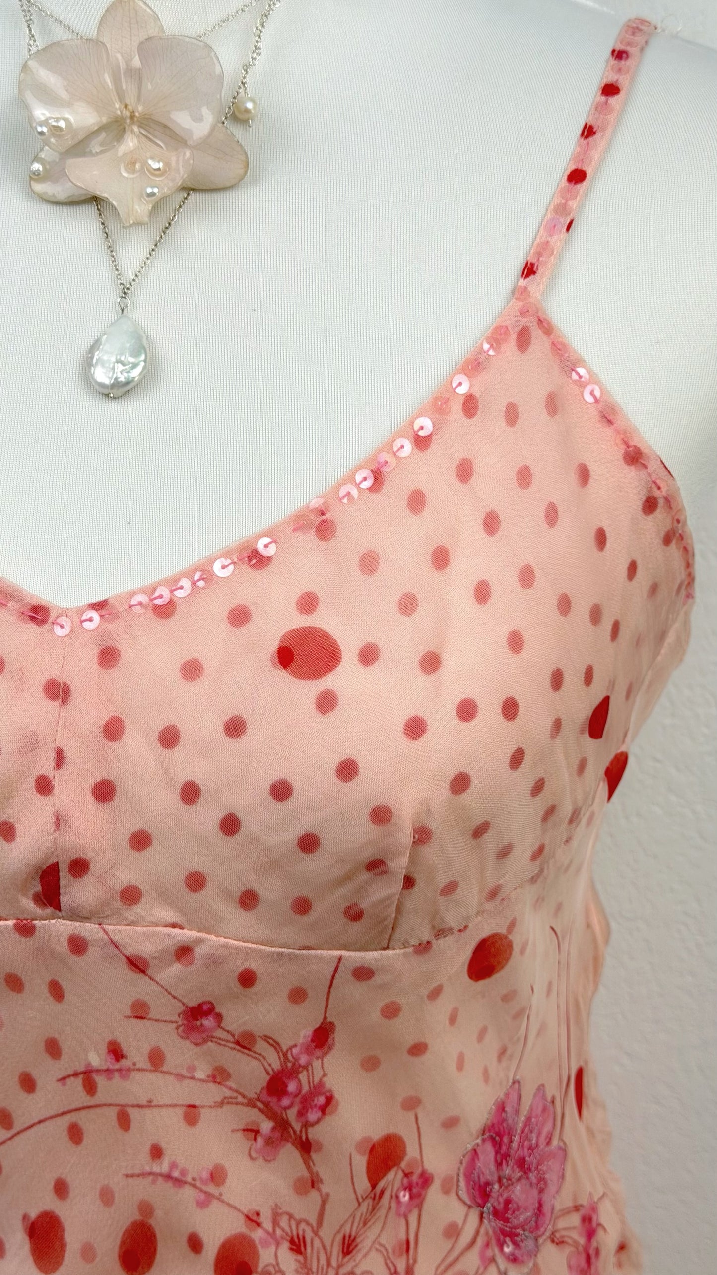 Derhy Pink Stardust Dress