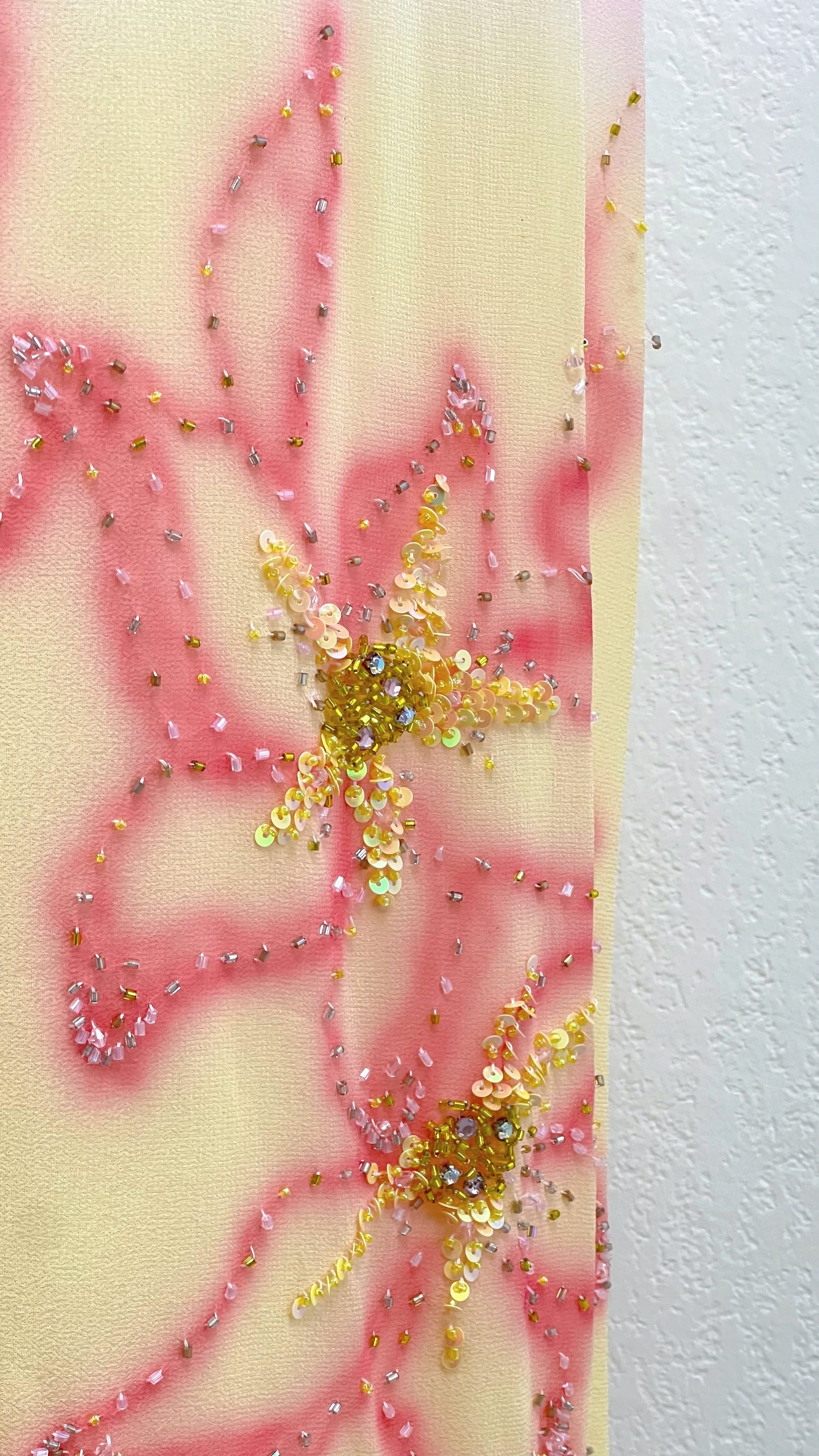 Sunset Sorbet Silk Dress