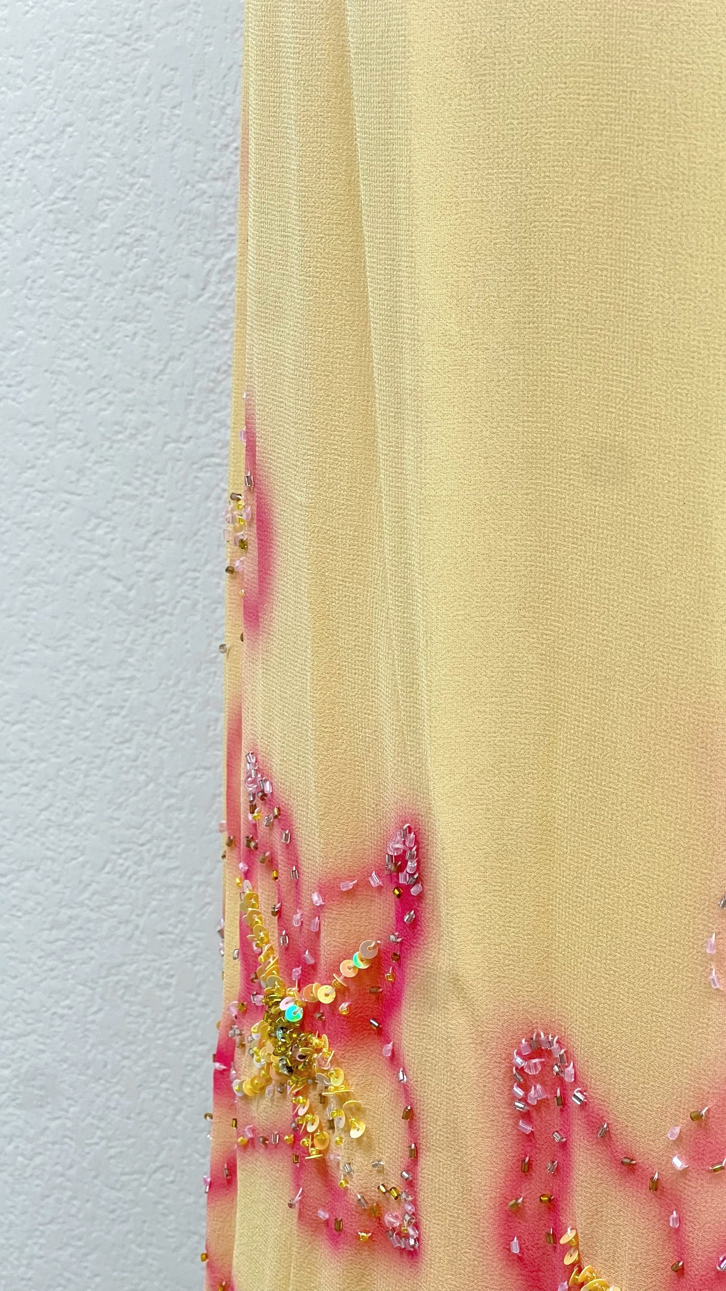 Sunset Sorbet Silk Dress