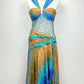 Ocean Mirage Silk Gown