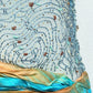Ocean Mirage Silk Gown