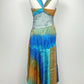 Ocean Mirage Silk Gown