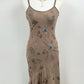 Desert Bloom Silk Dress