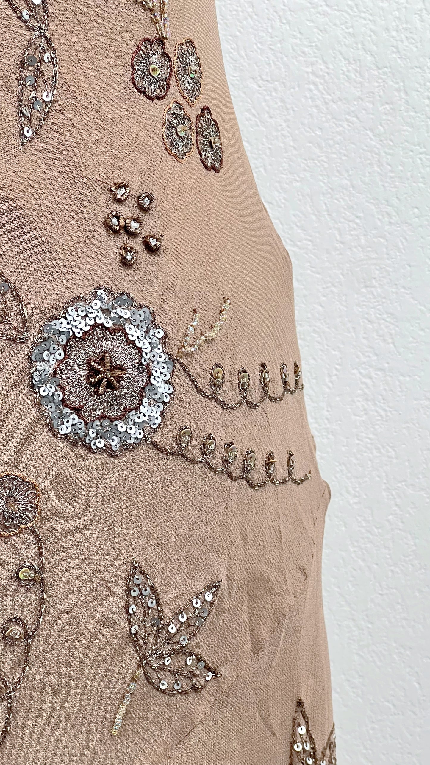 Desert Bloom Silk Dress