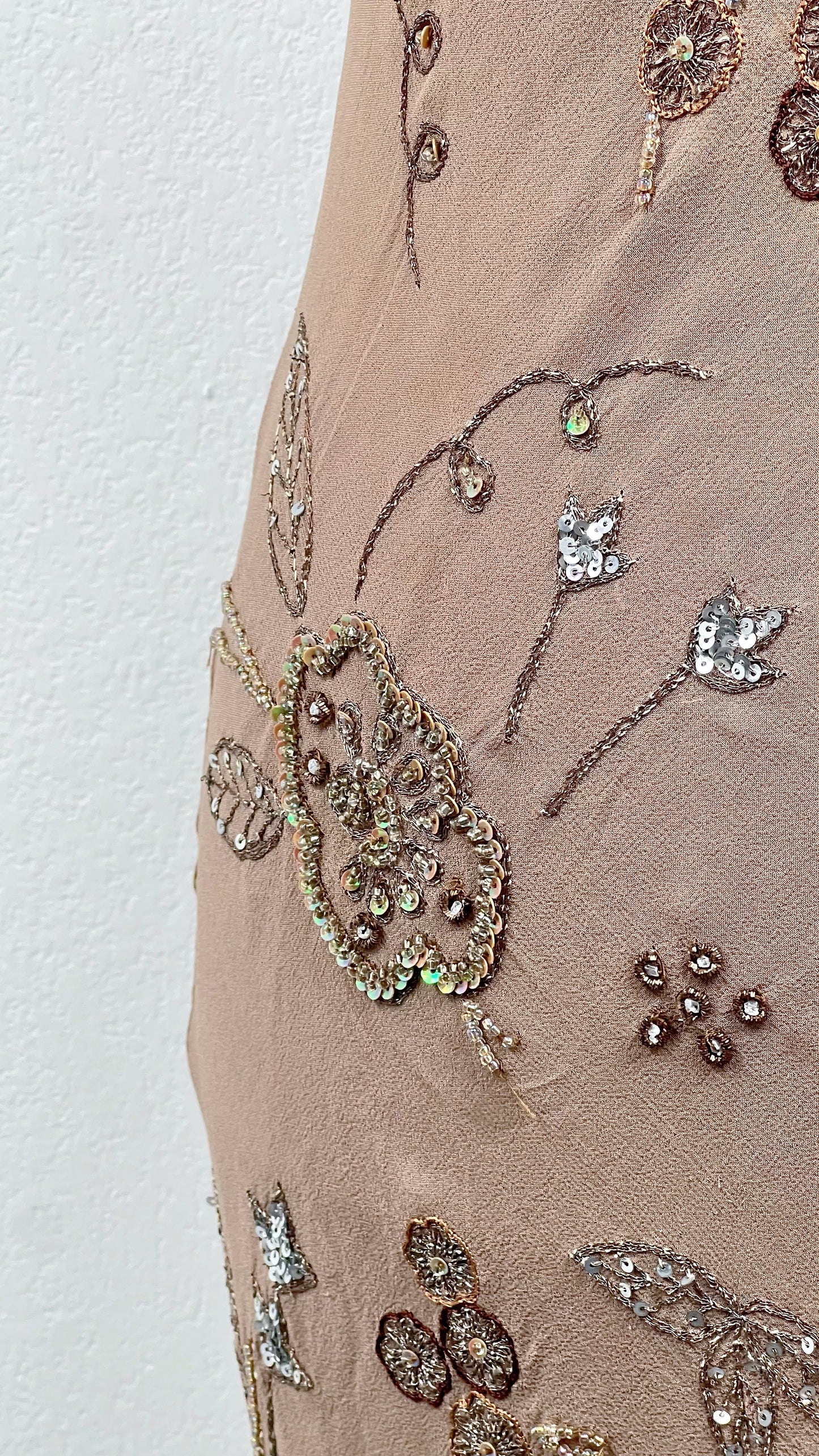 Desert Bloom Silk Dress