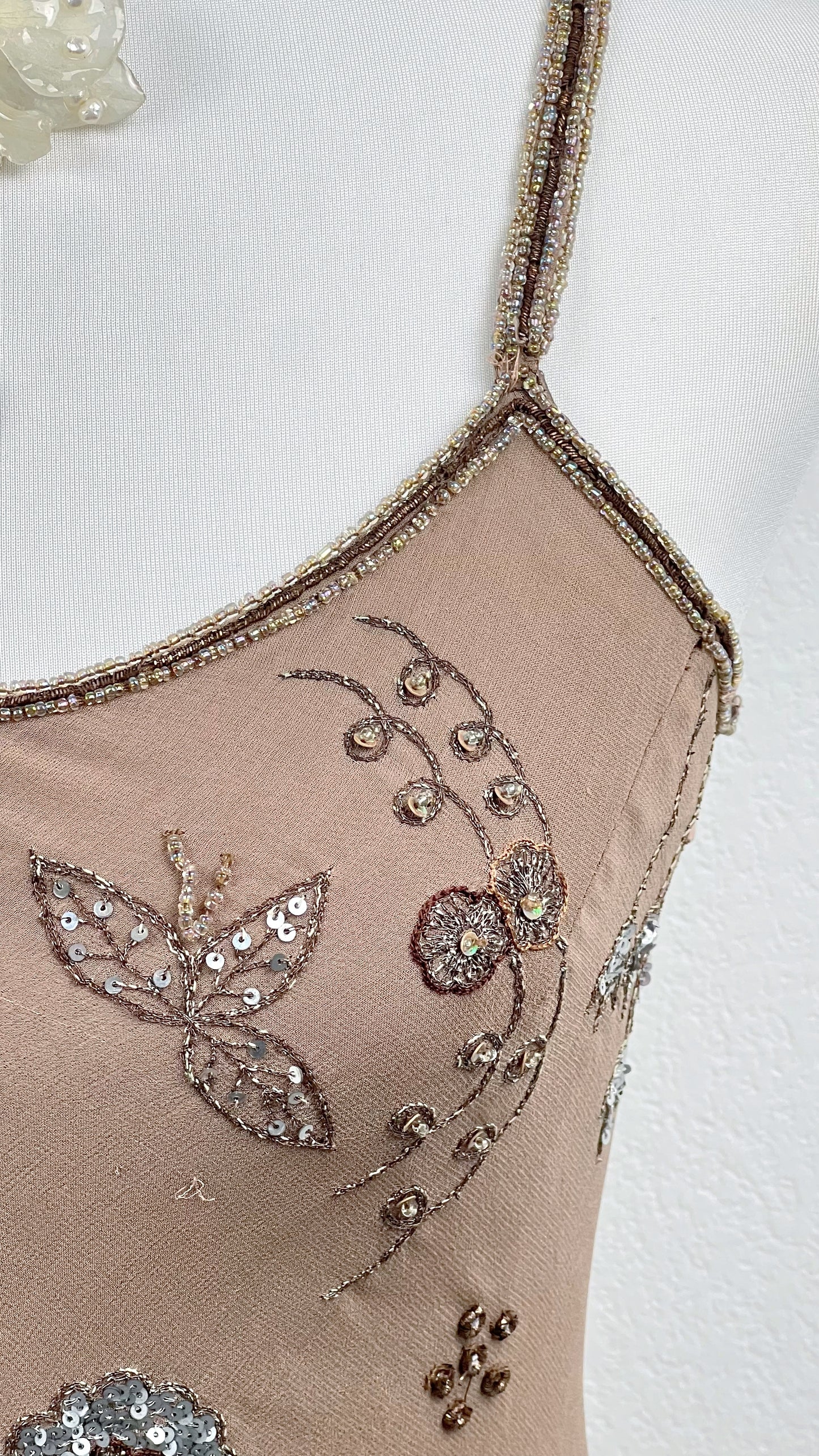 Desert Bloom Silk Dress