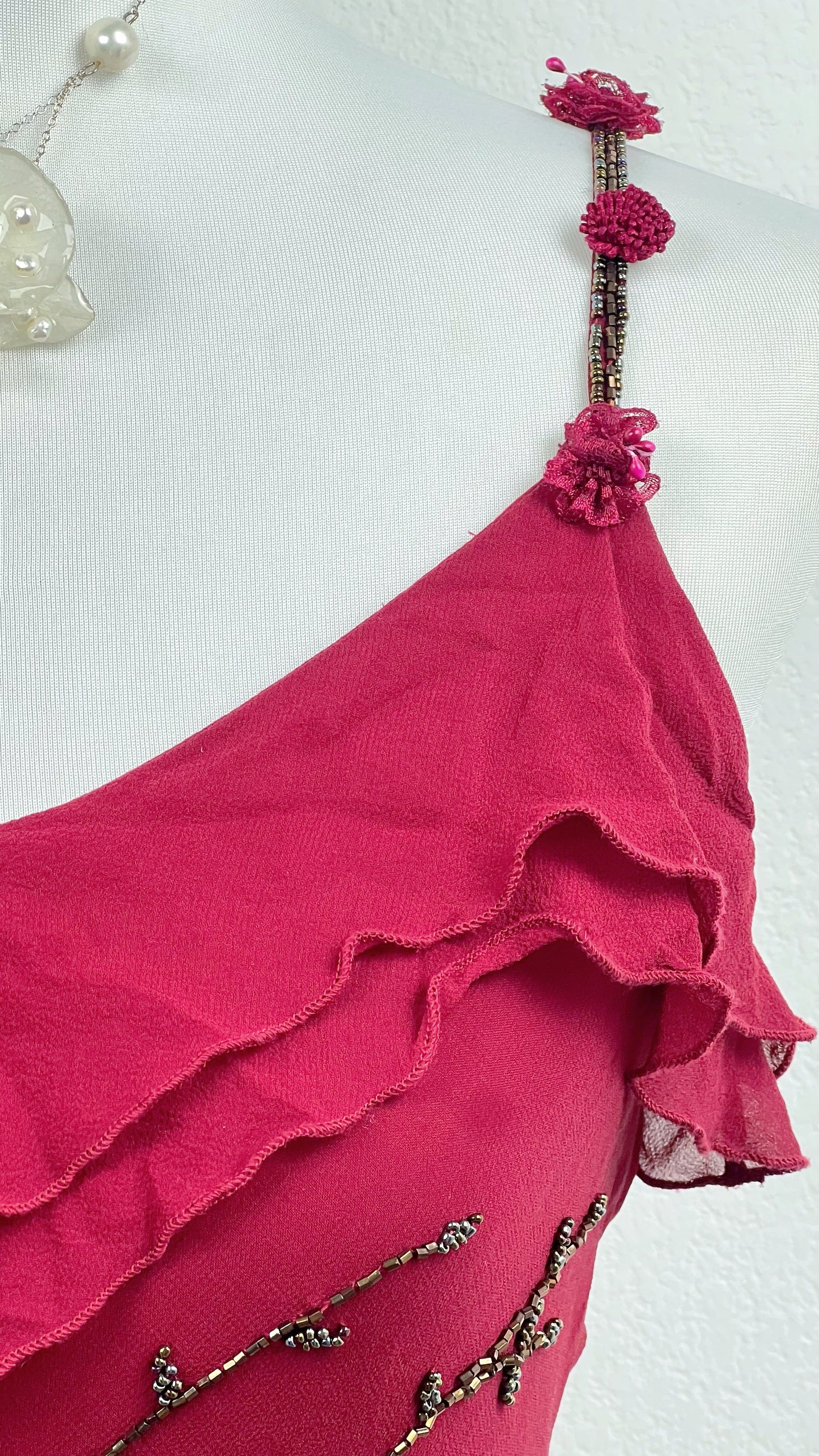 Sue Wong Raspberry Rose