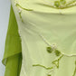 Lime Blossom Silk Gown