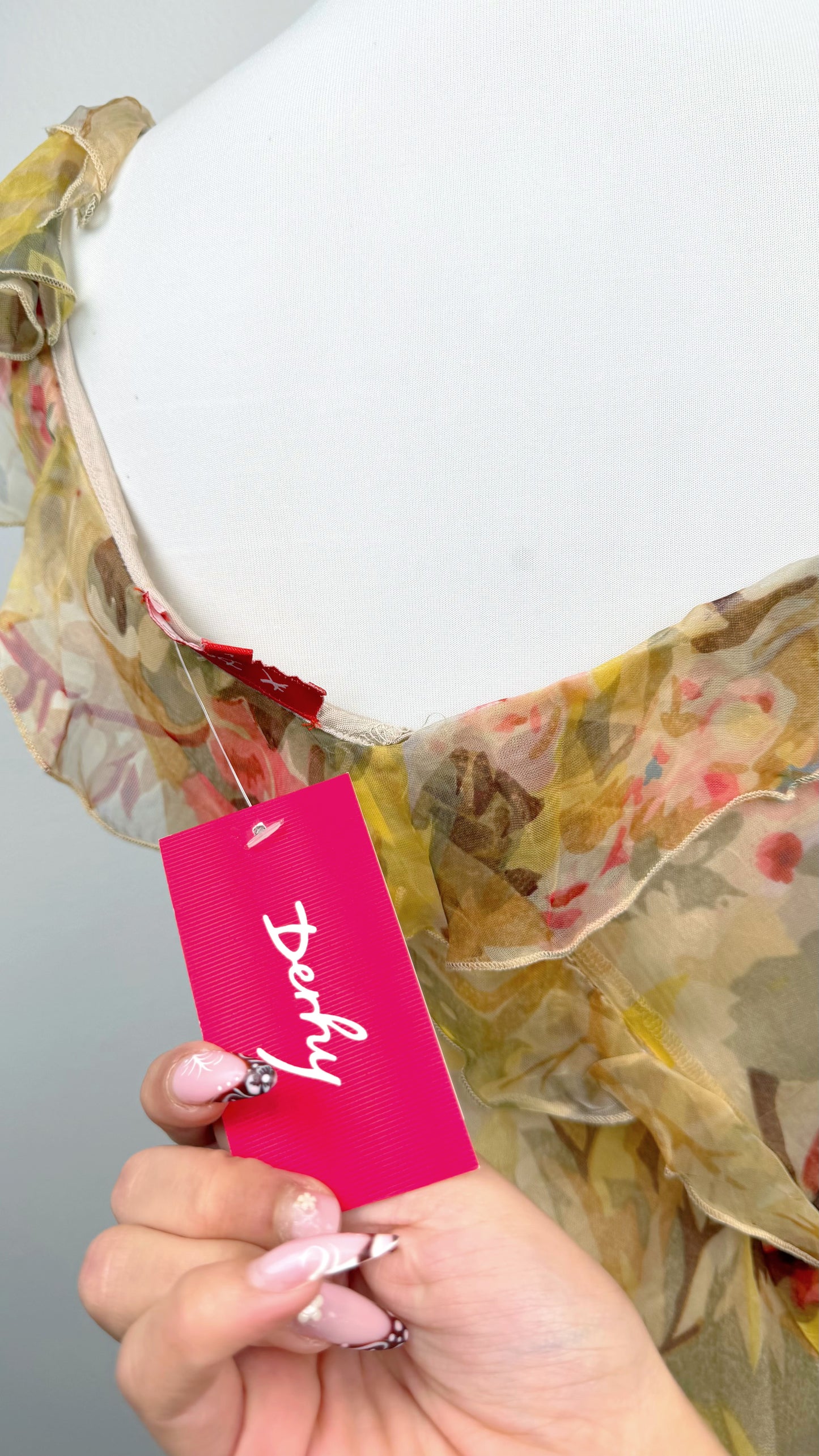 Derhy Golden Mirage Dress