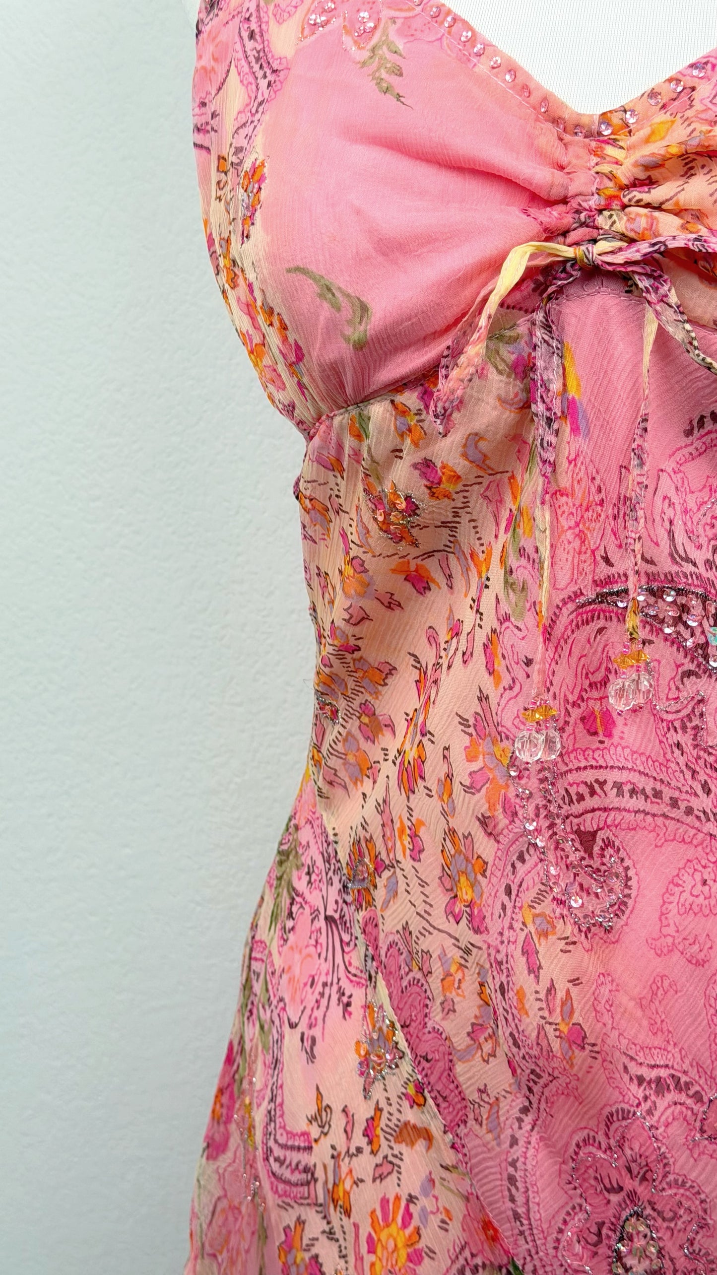 Derhy Pink Paisley Dream