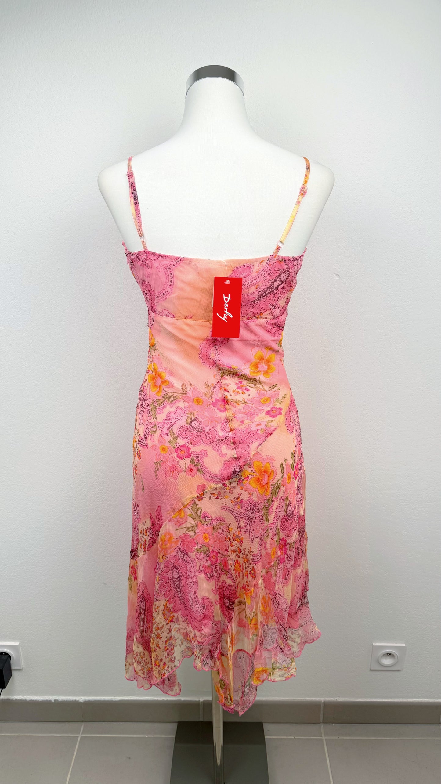 Derhy Pink Paisley Dream