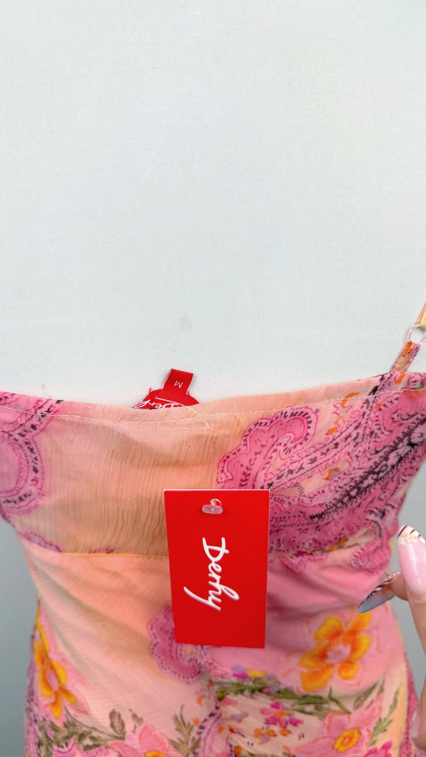 Derhy Pink Paisley Dream