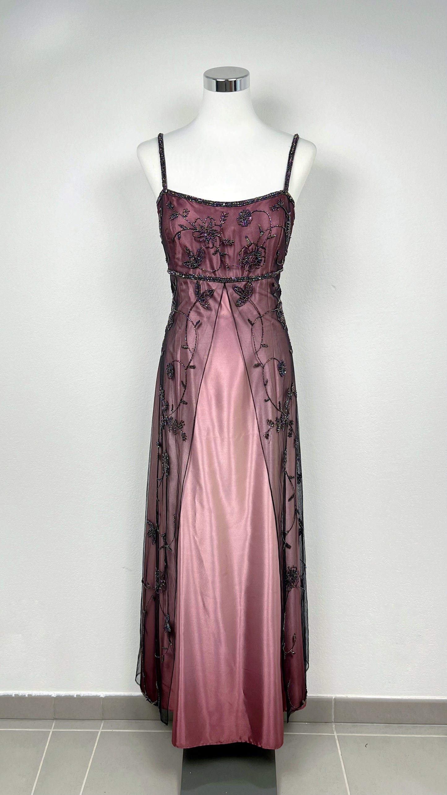 Midnight Rose Gown