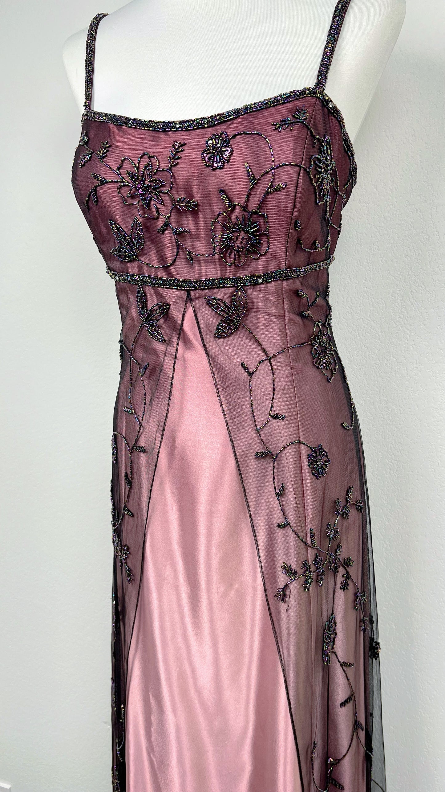 Midnight Rose Gown