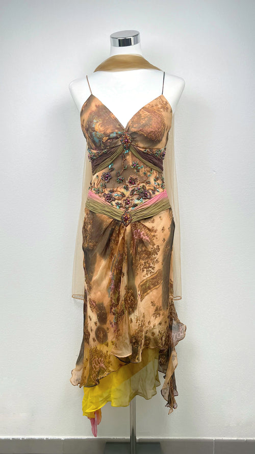 Golden Enchantress Gown