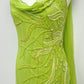 Fairy Lime Silk Dress