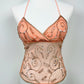 Peach Glow Halter Top