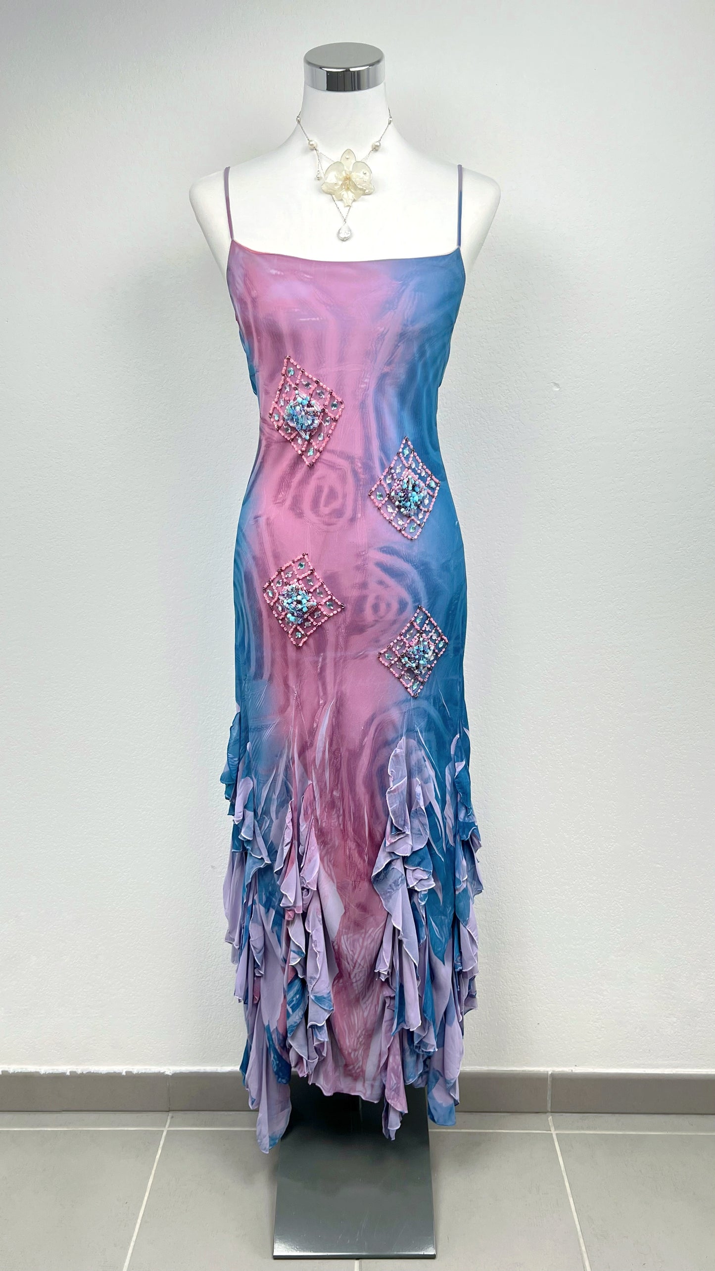 Aurora Mirage Silk Dress