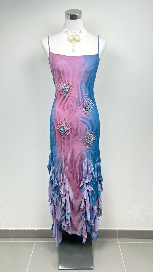 Aurora Mirage Silk Dress
