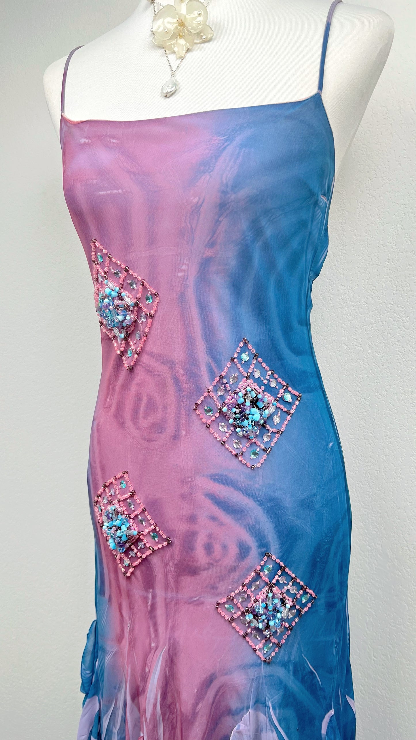 Aurora Mirage Silk Dress