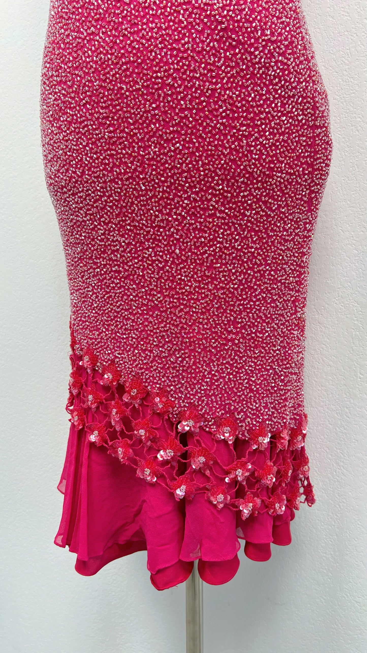 Crimson Beaded Whisper