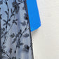 Midnight Bloom Ombré Gown